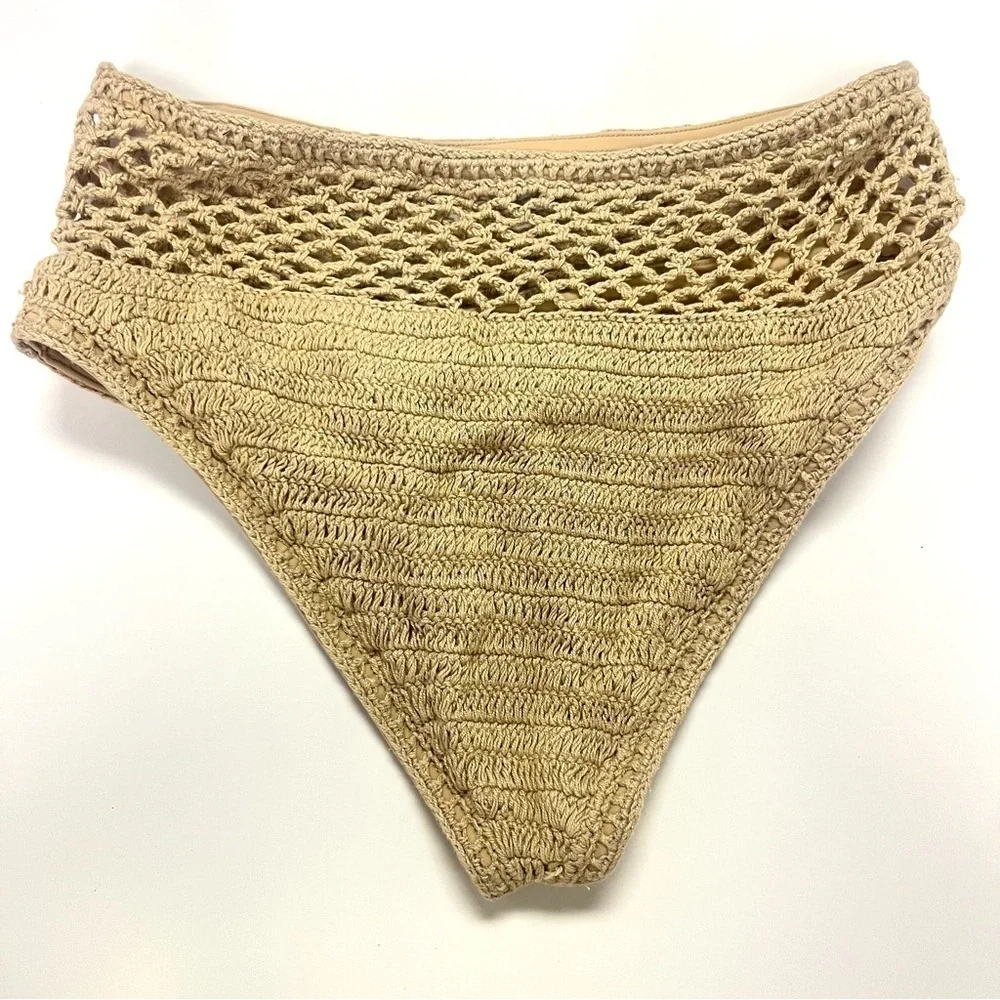 2/$30 Beach Riot x Revolve Brinley Bikini Bottom – Tan – Women’s Size Small